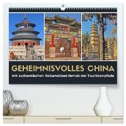 Geheimnisvolles China 2024 (hochwertiger Premium Wandkalender 2024 DIN A2 quer), Kunstdruck in Hochglanz