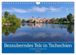 Bezauberndes Tel¿ in Tschechien (Wandkalender 2024 DIN A4 quer), CALVENDO Monatskalender