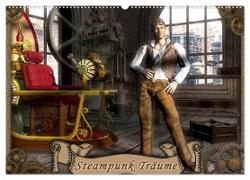 Steampunk Träume (Wandkalender 2024 DIN A2 quer), CALVENDO Monatskalender