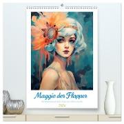 Maggie der Flapper (hochwertiger Premium Wandkalender 2024 DIN A2 hoch), Kunstdruck in Hochglanz