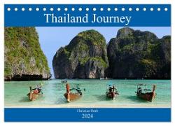 Thailand Journey (Tischkalender 2024 DIN A5 quer), CALVENDO Monatskalender