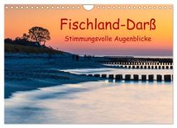 Fischland-Darß - Stimmungsvolle Augenblicke (Wandkalender 2024 DIN A4 quer), CALVENDO Monatskalender