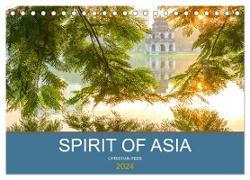 Spirit of Asia (Tischkalender 2024 DIN A5 quer), CALVENDO Monatskalender