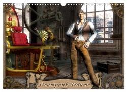 Steampunk Träume (Wandkalender 2024 DIN A3 quer), CALVENDO Monatskalender