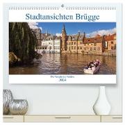 Stadtansichten Brügge - das Venedig des Nordens (hochwertiger Premium Wandkalender 2024 DIN A2 quer), Kunstdruck in Hochglanz