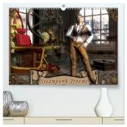 Steampunk Träume (hochwertiger Premium Wandkalender 2024 DIN A2 quer), Kunstdruck in Hochglanz