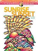 Creative Haven Sunrise Sunset Coloring Book