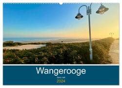 Wangerooge: Ganz nah (Wandkalender 2024 DIN A2 quer), CALVENDO Monatskalender