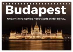 Budapest - Ungarns einzigartige Hauptstadt an der Donau. (Tischkalender 2024 DIN A5 quer), CALVENDO Monatskalender