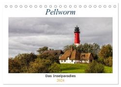 Pellworm - Das Inselparadies (Tischkalender 2024 DIN A5 quer), CALVENDO Monatskalender
