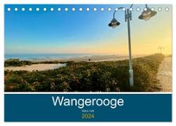 Wangerooge: Ganz nah (Tischkalender 2024 DIN A5 quer), CALVENDO Monatskalender
