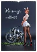 Bunnys and Bikes (Wandkalender 2024 DIN A3 hoch), CALVENDO Monatskalender