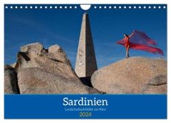 Sardinien - Landschaftsaktbilder am Meer (Wandkalender 2024 DIN A4 quer), CALVENDO Monatskalender