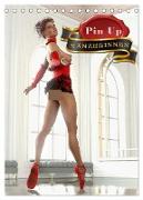 Pin Up Tänzerinnen (Tischkalender 2024 DIN A5 hoch), CALVENDO Monatskalender