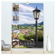 ALLGÄU Idylle und Historie (hochwertiger Premium Wandkalender 2024 DIN A2 hoch), Kunstdruck in Hochglanz