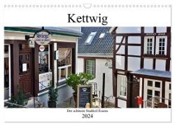 Kettwig der schönste Stadtteil Essens (Wandkalender 2024 DIN A3 quer), CALVENDO Monatskalender