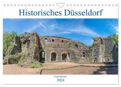 Historisches Düsseldorf (Wandkalender 2024 DIN A4 quer), CALVENDO Monatskalender