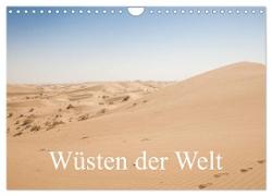 Wüsten der Welt (Wandkalender 2024 DIN A4 quer), CALVENDO Monatskalender