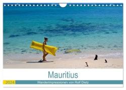 Mauritius - Wanderimpressionen von Rolf Dietz (Wandkalender 2024 DIN A4 quer), CALVENDO Monatskalender