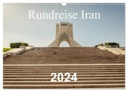 Rundreise Iran (Wandkalender 2024 DIN A3 quer), CALVENDO Monatskalender