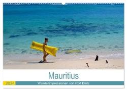 Mauritius - Wanderimpressionen von Rolf Dietz (Wandkalender 2024 DIN A2 quer), CALVENDO Monatskalender