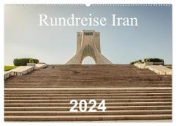 Rundreise Iran (Wandkalender 2024 DIN A2 quer), CALVENDO Monatskalender