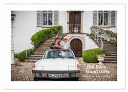Old Cars - Good Girls (colour) (Wandkalender 2024 DIN A2 quer), CALVENDO Monatskalender