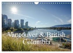 Vancouver & British Columbia (Wandkalender 2024 DIN A4 quer), CALVENDO Monatskalender