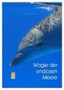 Magie der endlosen Meere (Wandkalender 2024 DIN A2 hoch), CALVENDO Monatskalender