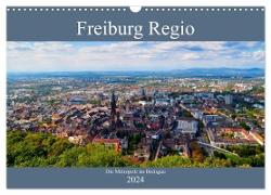 Freiburg Regio (Wandkalender 2024 DIN A3 quer), CALVENDO Monatskalender