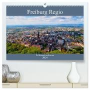 Freiburg Regio (hochwertiger Premium Wandkalender 2024 DIN A2 quer), Kunstdruck in Hochglanz