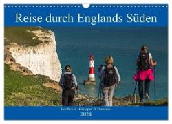 Reise durch Englands Süden (Wandkalender 2024 DIN A3 quer), CALVENDO Monatskalender