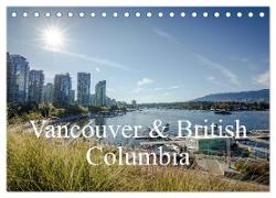 Vancouver & British Columbia (Tischkalender 2024 DIN A5 quer), CALVENDO Monatskalender