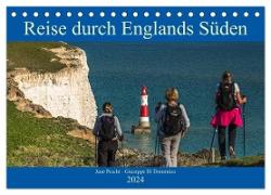 Reise durch Englands Süden (Tischkalender 2024 DIN A5 quer), CALVENDO Monatskalender