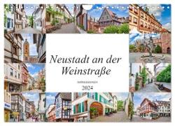 Neustadt an der Weinstraße Impressionen (Wandkalender 2024 DIN A4 quer), CALVENDO Monatskalender