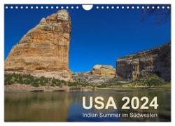 USA 2024 - Indian Summer im Südwesten (Wandkalender 2024 DIN A4 quer), CALVENDO Monatskalender