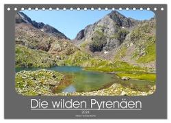 Die wilden Pyrenäen (Tischkalender 2024 DIN A5 quer), CALVENDO Monatskalender