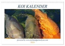 Koikichi Kalender 2024 (Wandkalender 2024 DIN A3 quer), CALVENDO Monatskalender