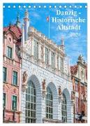 Danzig - Historische Altstadt (Tischkalender 2024 DIN A5 hoch), CALVENDO Monatskalender