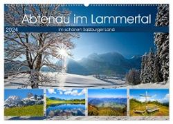 Abtenau im Lammertal (Wandkalender 2024 DIN A2 quer), CALVENDO Monatskalender
