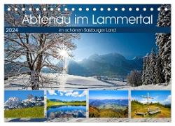Abtenau im Lammertal (Tischkalender 2024 DIN A5 quer), CALVENDO Monatskalender