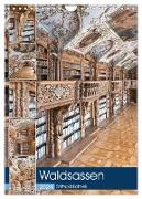 Waldsassen Stiftsbibliothek (Wandkalender 2024 DIN A4 hoch), CALVENDO Monatskalender