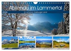 Abtenau im Lammertal (Wandkalender 2024 DIN A4 quer), CALVENDO Monatskalender
