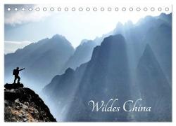 Wildes China (Tischkalender 2024 DIN A5 quer), CALVENDO Monatskalender
