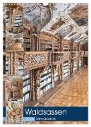 Waldsassen Stiftsbibliothek (Wandkalender 2024 DIN A3 hoch), CALVENDO Monatskalender
