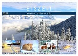 Eiszeit. Winter und Frost in der Natur (Wandkalender 2024 DIN A2 quer), CALVENDO Monatskalender