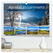 Abtenau im Lammertal (hochwertiger Premium Wandkalender 2024 DIN A2 quer), Kunstdruck in Hochglanz