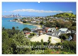 Auckland und Umgebung 2024 (Wandkalender 2024 DIN A2 quer), CALVENDO Monatskalender
