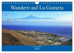 Wandern auf La Gomera (Wandkalender 2024 DIN A4 quer), CALVENDO Monatskalender