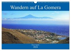 Wandern auf La Gomera (Wandkalender 2024 DIN A3 quer), CALVENDO Monatskalender